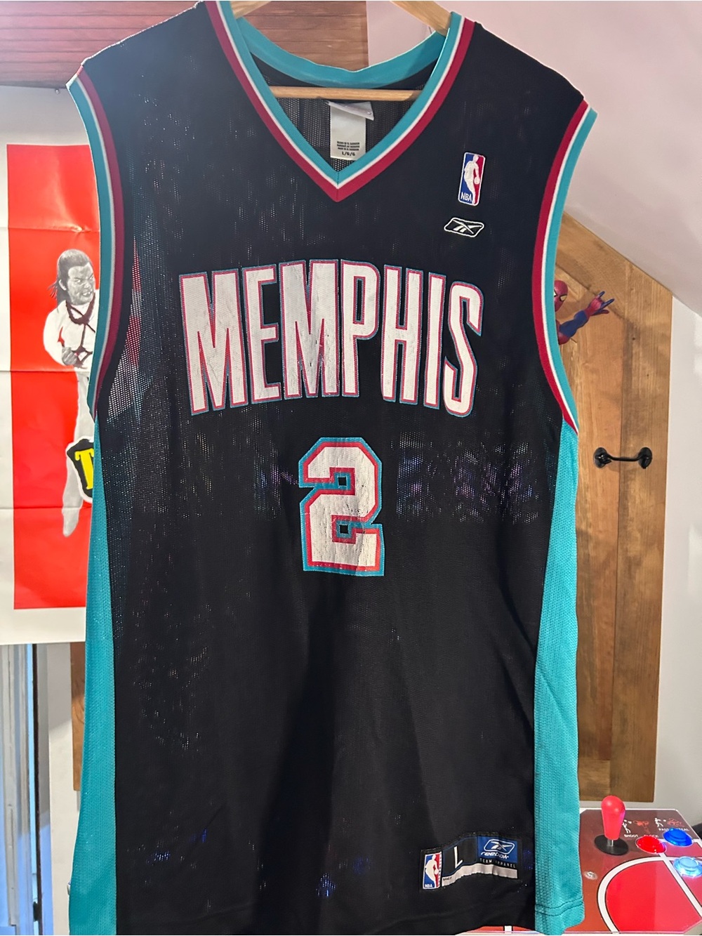RARE Memphis Grizzlies Jason Williams Jersey